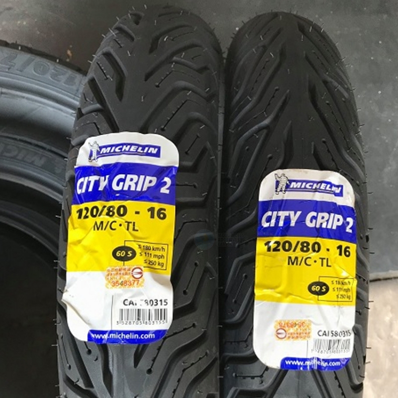 Vỏ xe Michelin City Grip 2 120/80-16 TL